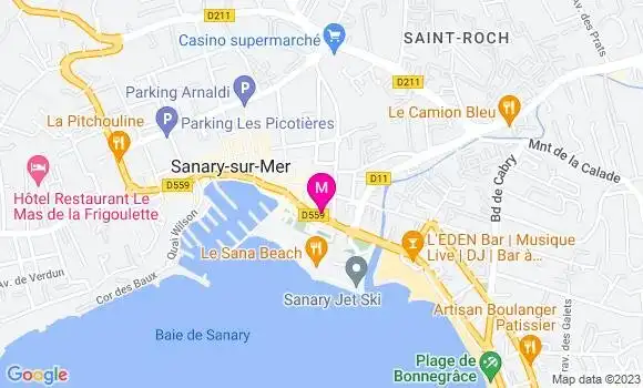 Localisation Restaurant  Le Cosy