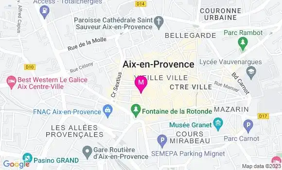 Localisation Bistrot Licandro le Bistro
