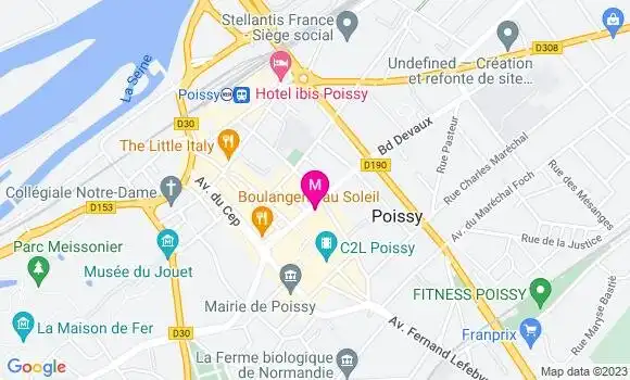 Localisation Restaurant  Le Victor Hugo