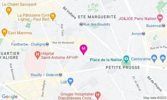 Localisation Restaurant  Le Ty Louis