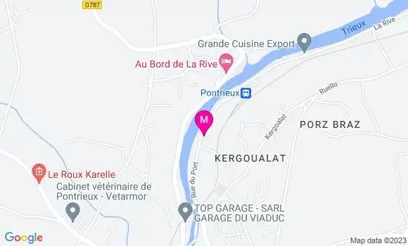Localisation Restaurant  Le Quai 40