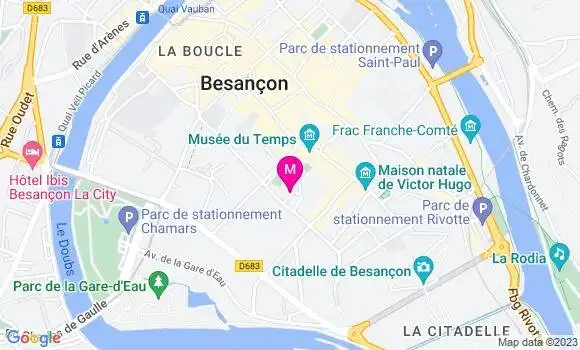 Localisation Restaurant  Le Cercle Suisse