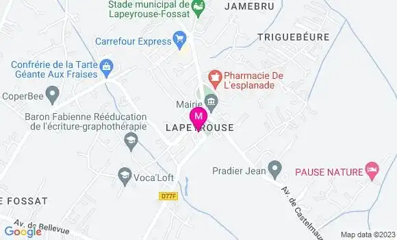 Localisation Restaurant  L