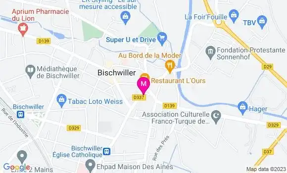 Localisation Restaurant  Le Derviche