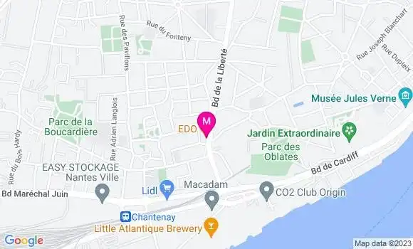 Localisation Sushi Edo