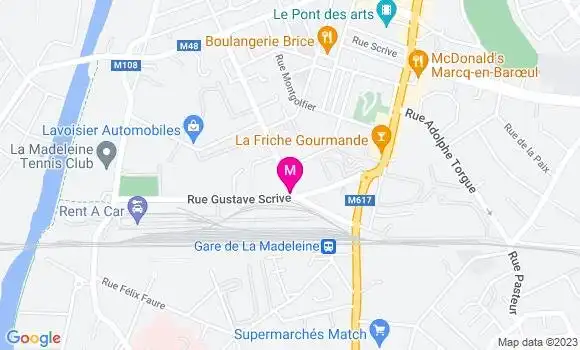 Localisation Restaurant  Le Saint Charles