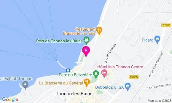 Localisation Restaurant  La Commanderie