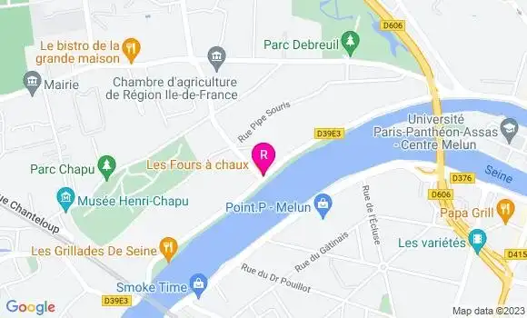 Localisation Restaurant  Les Fours à Chaux
