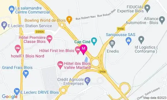 Localisation Restaurant  La Boucherie
