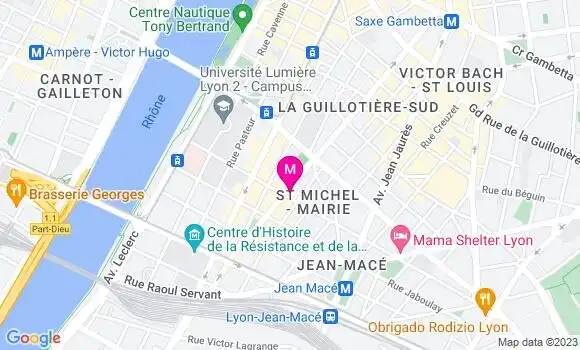 Localisation Restaurant Bar Les Innocents