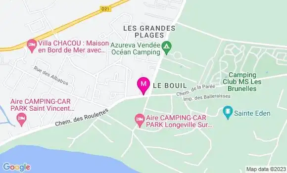 Localisation Restaurant  Le Bédame