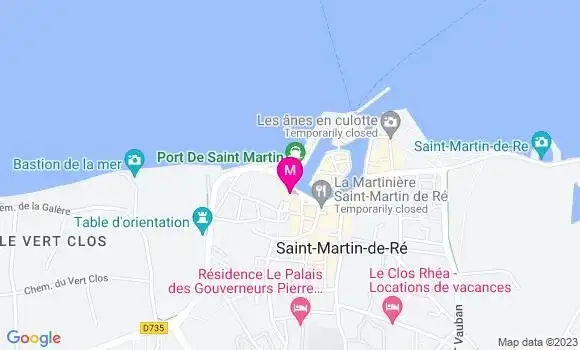 Localisation Restaurant  Madame Sardine