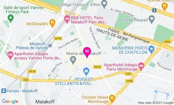 Localisation Restaurant  O Frensh Burger