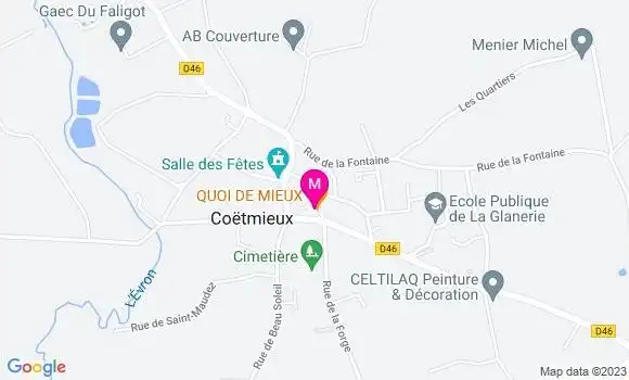 Localisation Restaurant  Quoi de Mieux