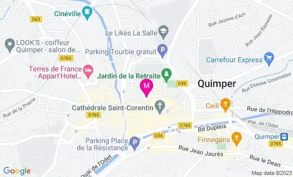 Localisation Crêperie du Quartier