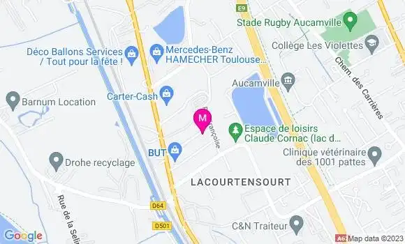 Localisation Restaurant  Le Jardin Créole
