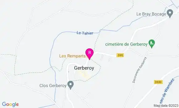 Localisation Restaurant  Les Remparts