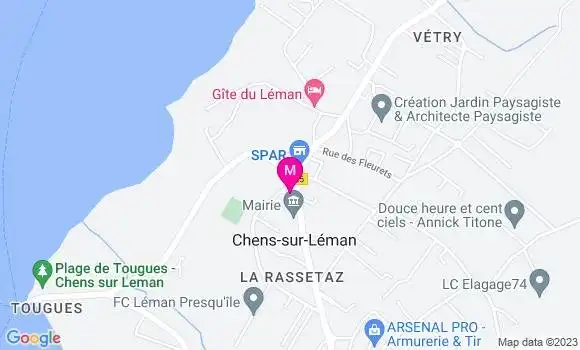 Localisation Restaurant  L