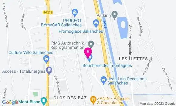Localisation Restaurant  A Z Bistrot