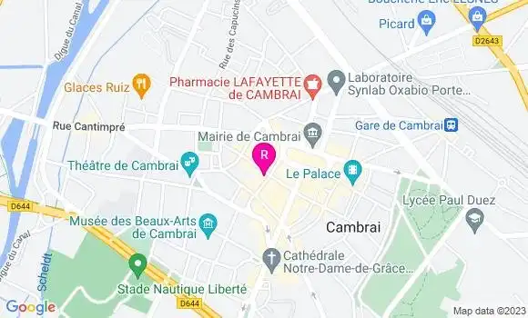 Localisation Café Le Flore
