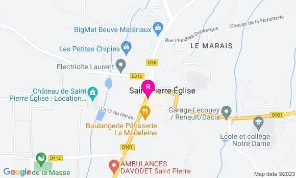 Localisation Le P