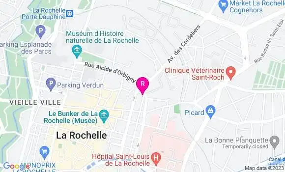 Localisation Restaurant Asiatique Hoa Phuong