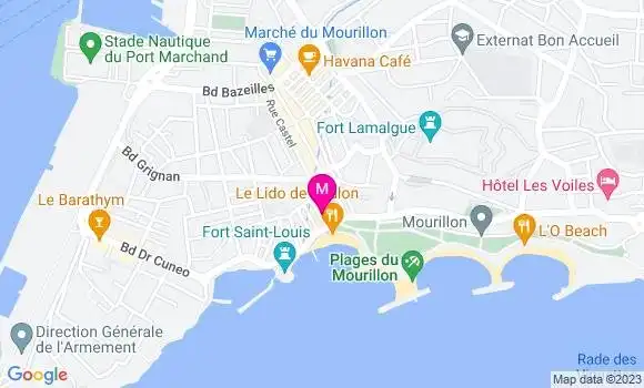 Localisation Restaurant  Le Vo