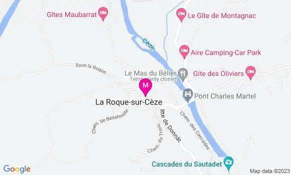 Localisation Restaurant  Ceze Grand Rue