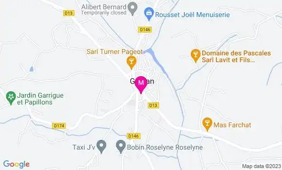 Localisation Restaurant  La Tavernat