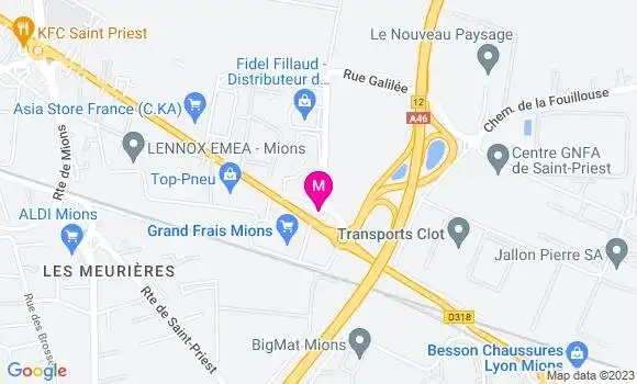 Localisation Galaxie Sushi