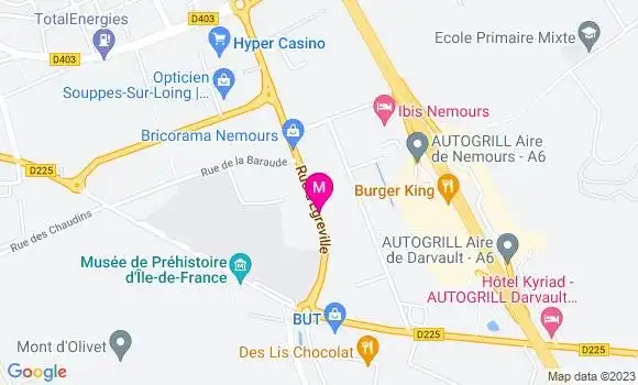 Localisation Restaurant Chinois Wafu