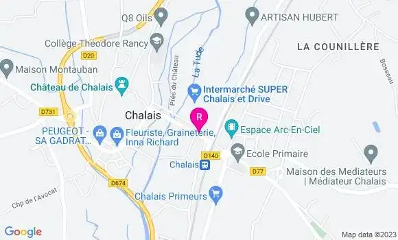 Localisation Restaurant Bar Café de l
