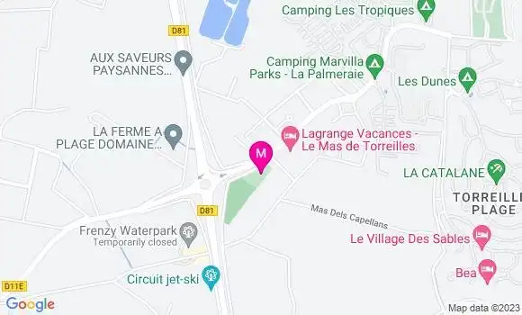 Localisation Restaurant  Le Jardin