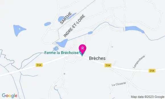 Localisation Restaurant  Ferme la Bréchoise