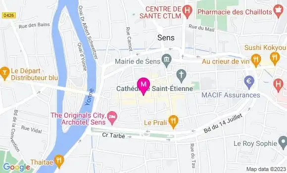 Localisation Restaurant  Monette
