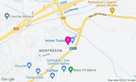 Localisation Restaurant  Rouge Comptoir