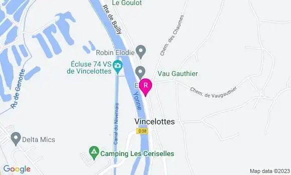 Localisation Restaurant  Le Cellia