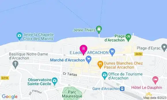 Localisation La Crêperie d