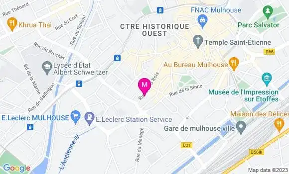 Localisation Restaurant Végétarien Eve au Paradis Vegan