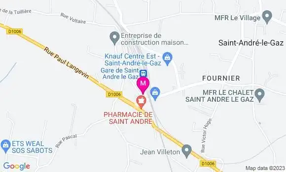 Localisation Restaurant  Le Terminus