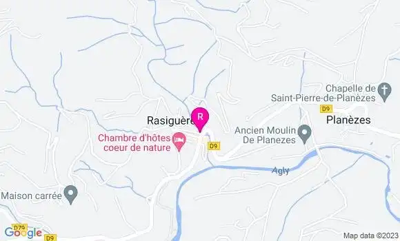 Localisation Restaurant  Relais de Sceaury