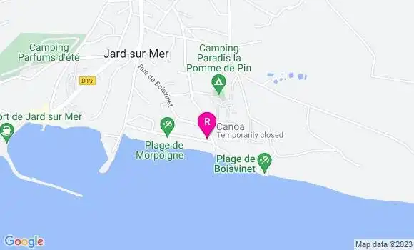 Localisation Restaurant  Canoa