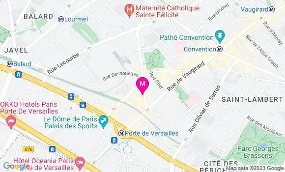 Localisation Restaurant Africain Le Marabout