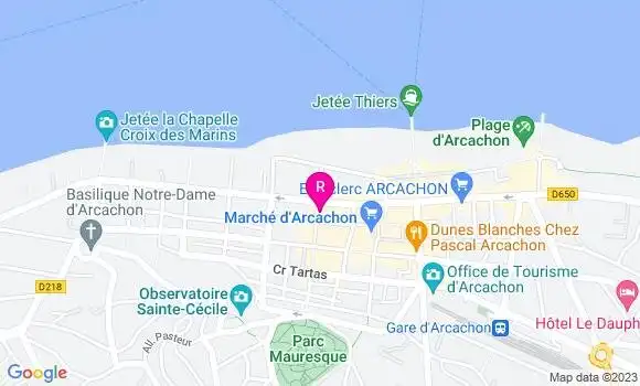 Localisation Crêperie La Cabane du Breton