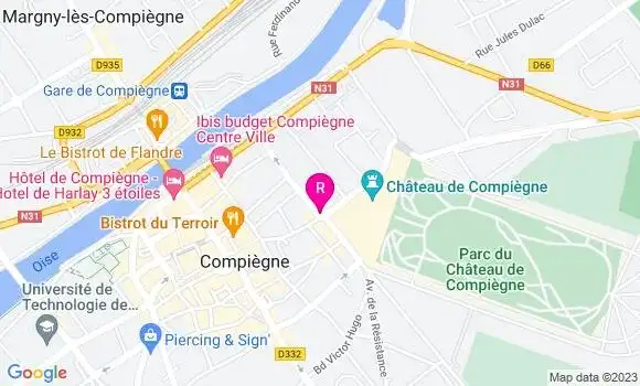 Localisation Restaurant  Les Accordailles