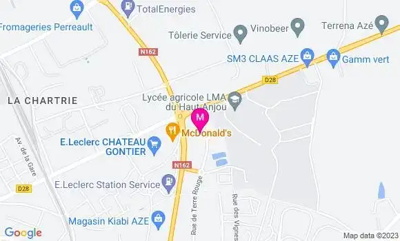 Localisation Restaurant  La Casa