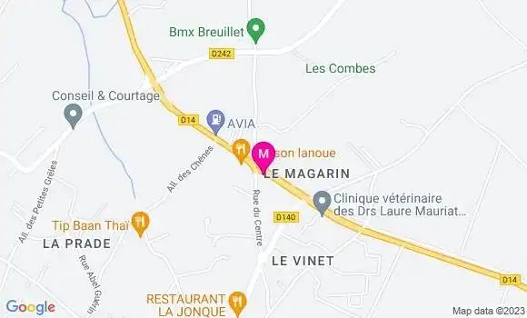Localisation Bistrot Le Bistro Vino