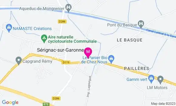 Localisation Restaurant  L