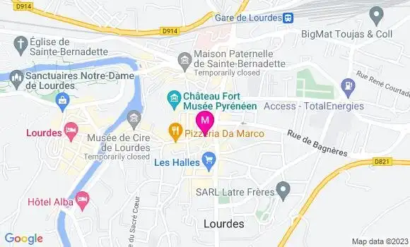 Localisation Restaurant Bar Le Passage