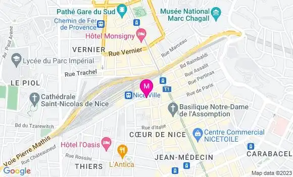 Localisation Restaurant Bar Le Wolf
